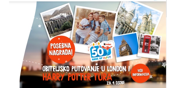 Kinder nagradna igra povodom 50 godina Kindera