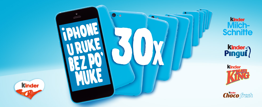Kinder nagradna igra 2016 - Iphone u ruke, bez po’ muke