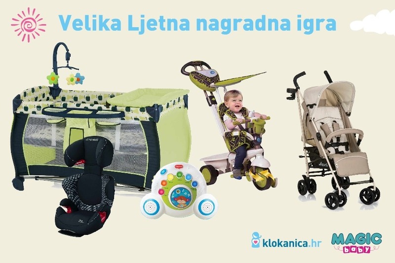 Klokanica nagradna igra - osvojite tricikl ili autosjedalicu