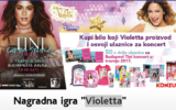 Konzum nagradna igra 2017 - Violetta