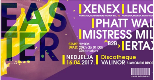 Mixeta te vodi na techno Uskrs u brodskoj diskoteci Valinor!