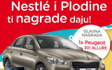 Nestle nagradna igra 2015 Plodine- osvojite Peugeot 301 Allure