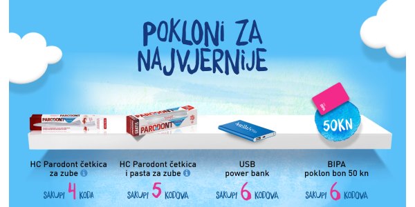 Plidenta program vjernosti - sigurne nagrade za kupce Plidenta zubnih pasti