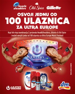 P&G nagradna igra 2015 Ultra Europe Split