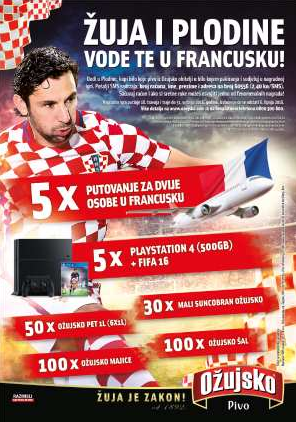 Ožujsko nagradna igra 2016 - Žuja i Plodine vode te na put godine