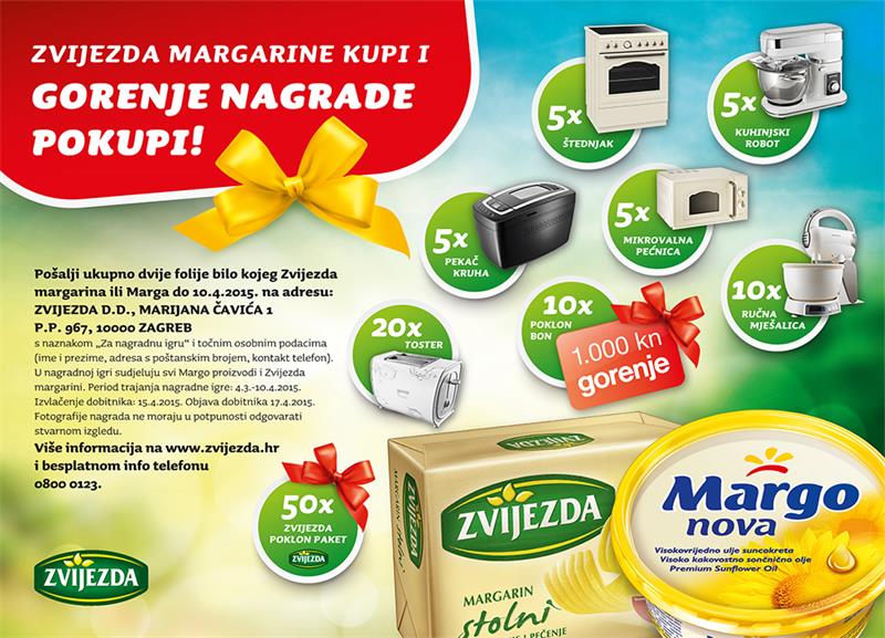 Zvijezda nagradna igra 2015 - Dobitnici